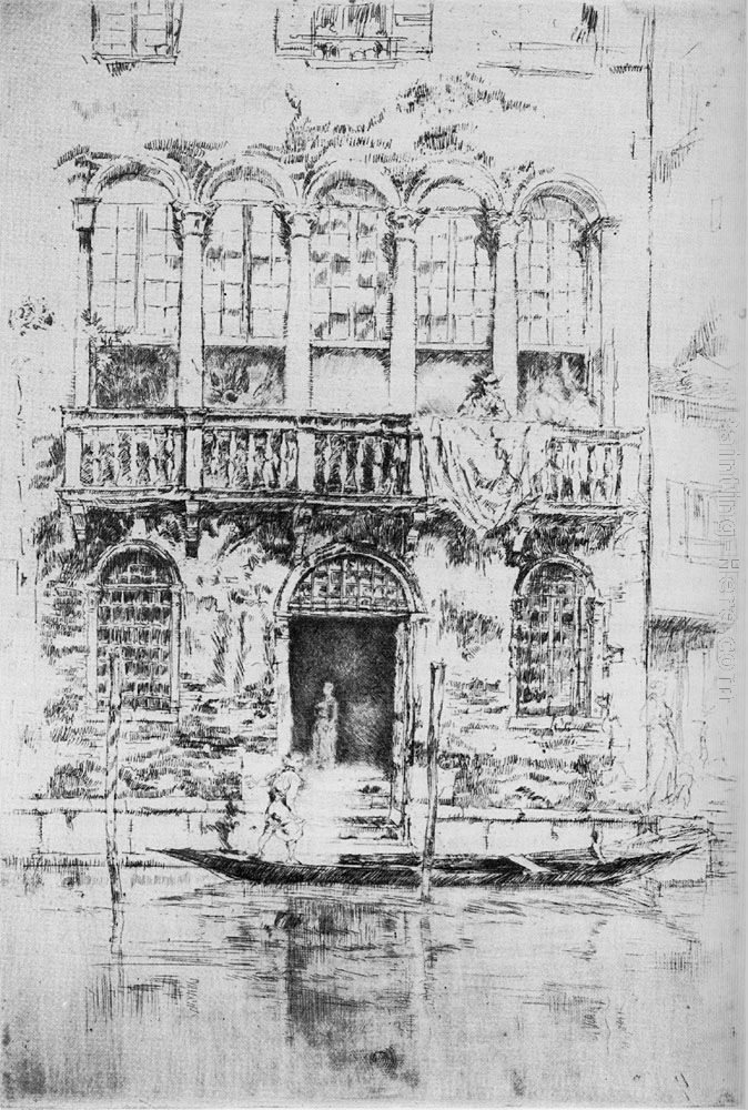 James Abbott McNeill Whistler The Balcony